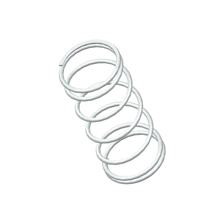 Approved Vendor Compression Spring, O=1.094, L= 2.50, W= .075 G509967917